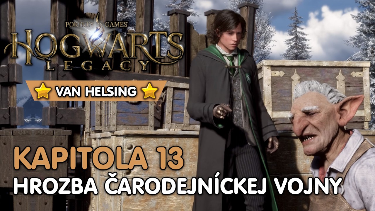 ⚔️ Toto by mohlo rozpútať čarodejnícku vojnu!! | Hogwarts Legacy (PC) - Kapitola 13 (SK Komentár)