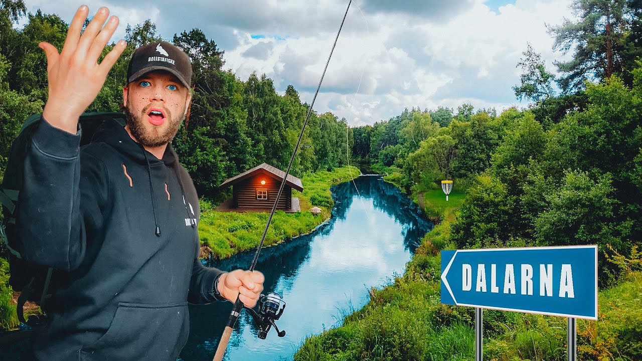 Utforskar en liten &Aring; fullt med REGNB&Aring;GE🎣