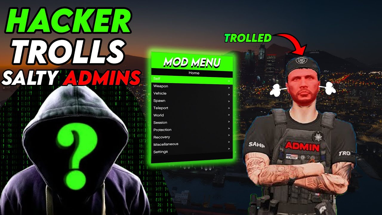 Hacker Trolls Salty Fivem Server Admins