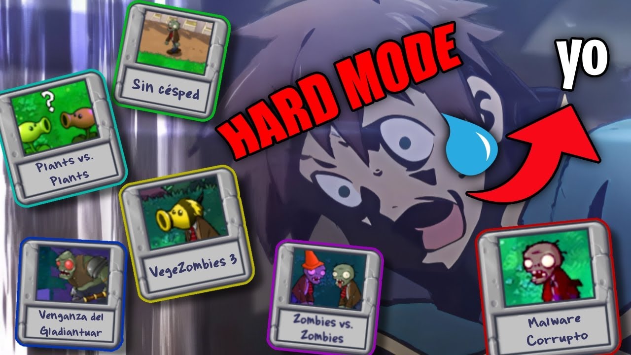 COMPLETÉ TODOS los MINIJUEGOS del DLC de PVZ en el HARD MODE