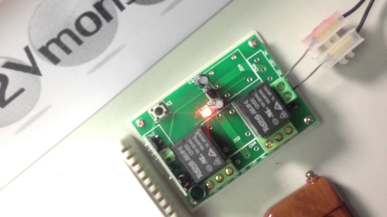 Remote control DC 12Volt wireless ON OFF switch for solar and marine Tutorial Pairing extra remotes