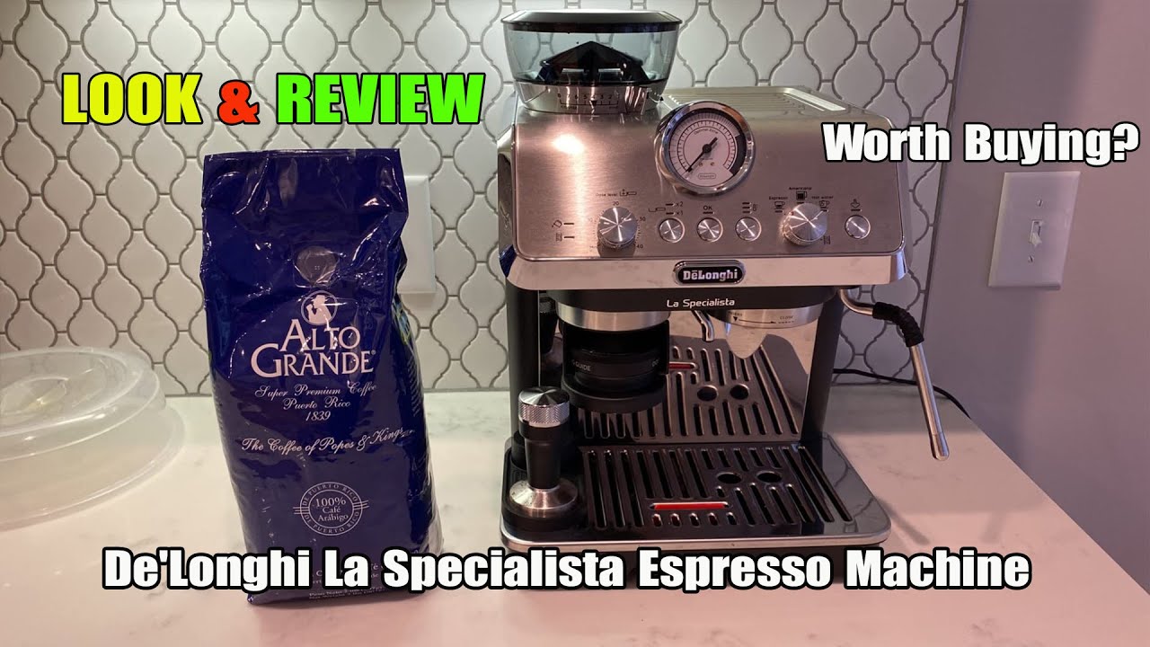 De'Longhi La Specialista Review | Espresso Machine with Grinder & Frother