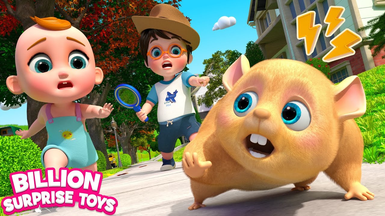 The little Hamster is lost! Kids get ready to find him! Educational Funny Show for Kids