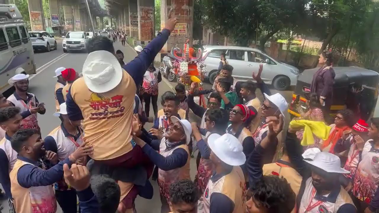 पालखी मानाची घणसोली गावाची 2025Aagri boy pratik patil is live