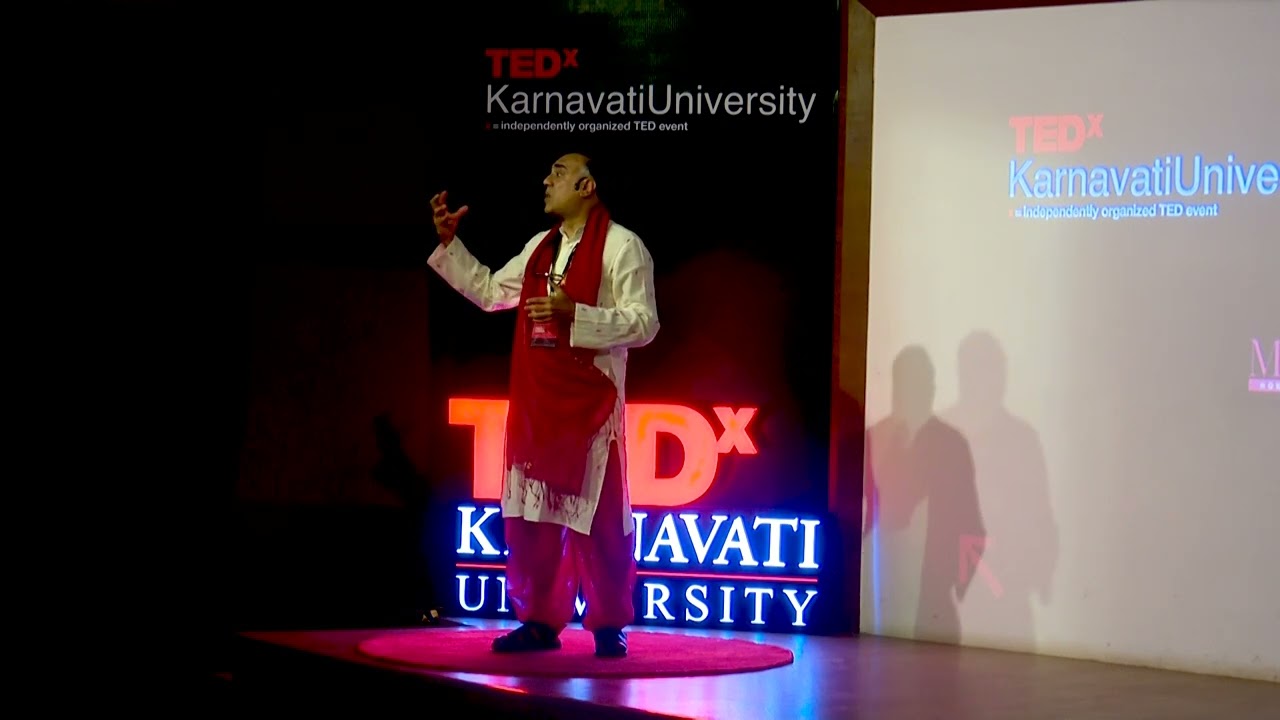 The Third Eye: The inner awareness of an actor | Rajit Kapur | TEDxKarnavatiUniversity