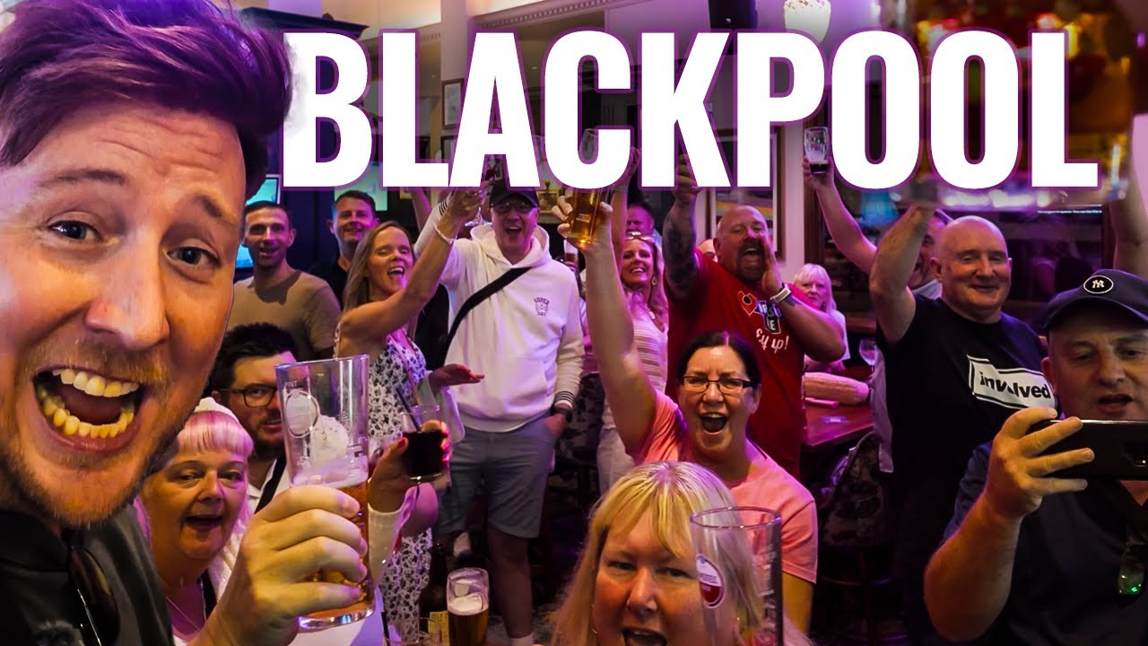 A very messy BLACKPOOL SUBSCRIBER meet-up! EVERYONE got INVOLVED!