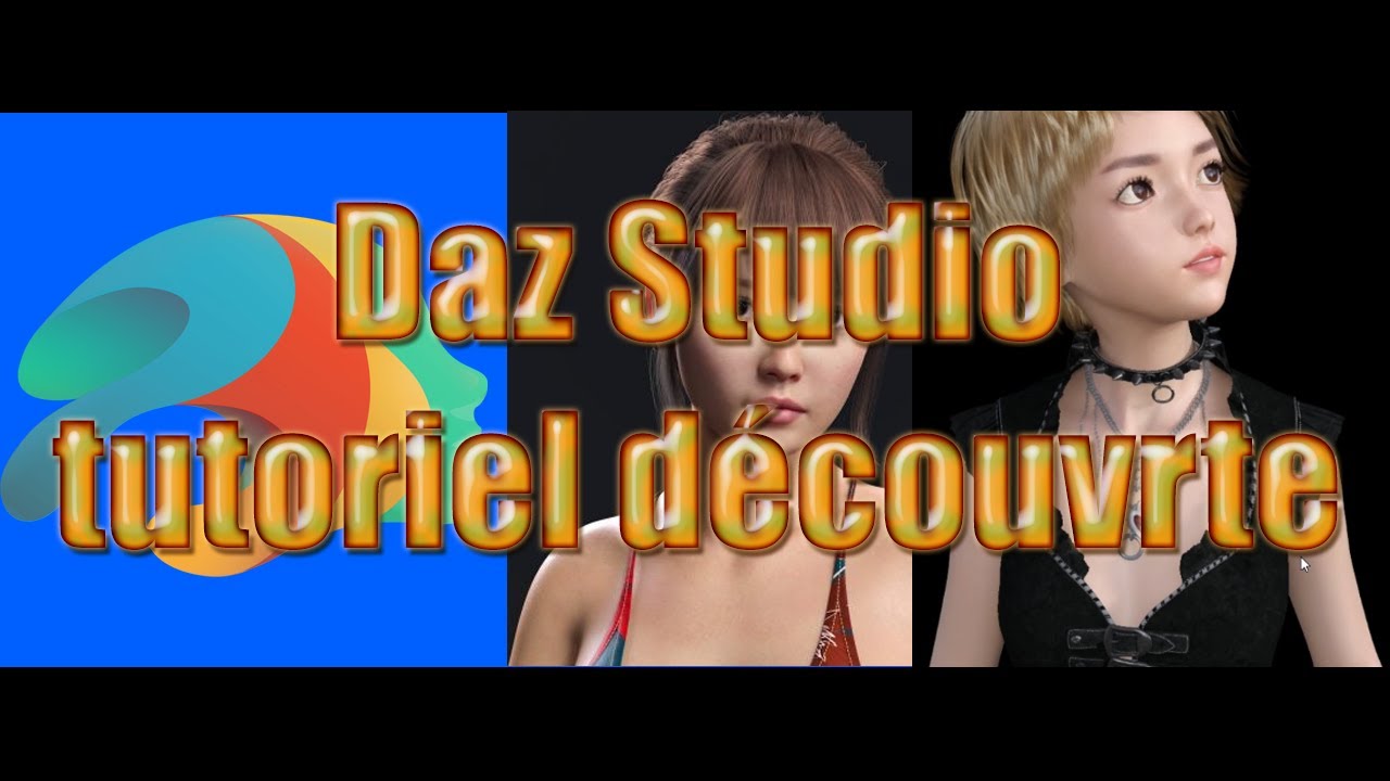 Daz studio 4.15 - tutoriel en français
