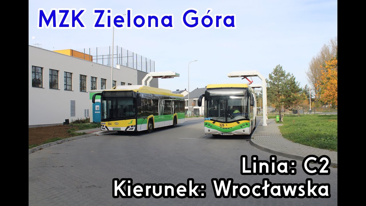 [🇵🇱PL] TIMELAPSE: MZK Zielona Góra - Linia: [🚍C2]