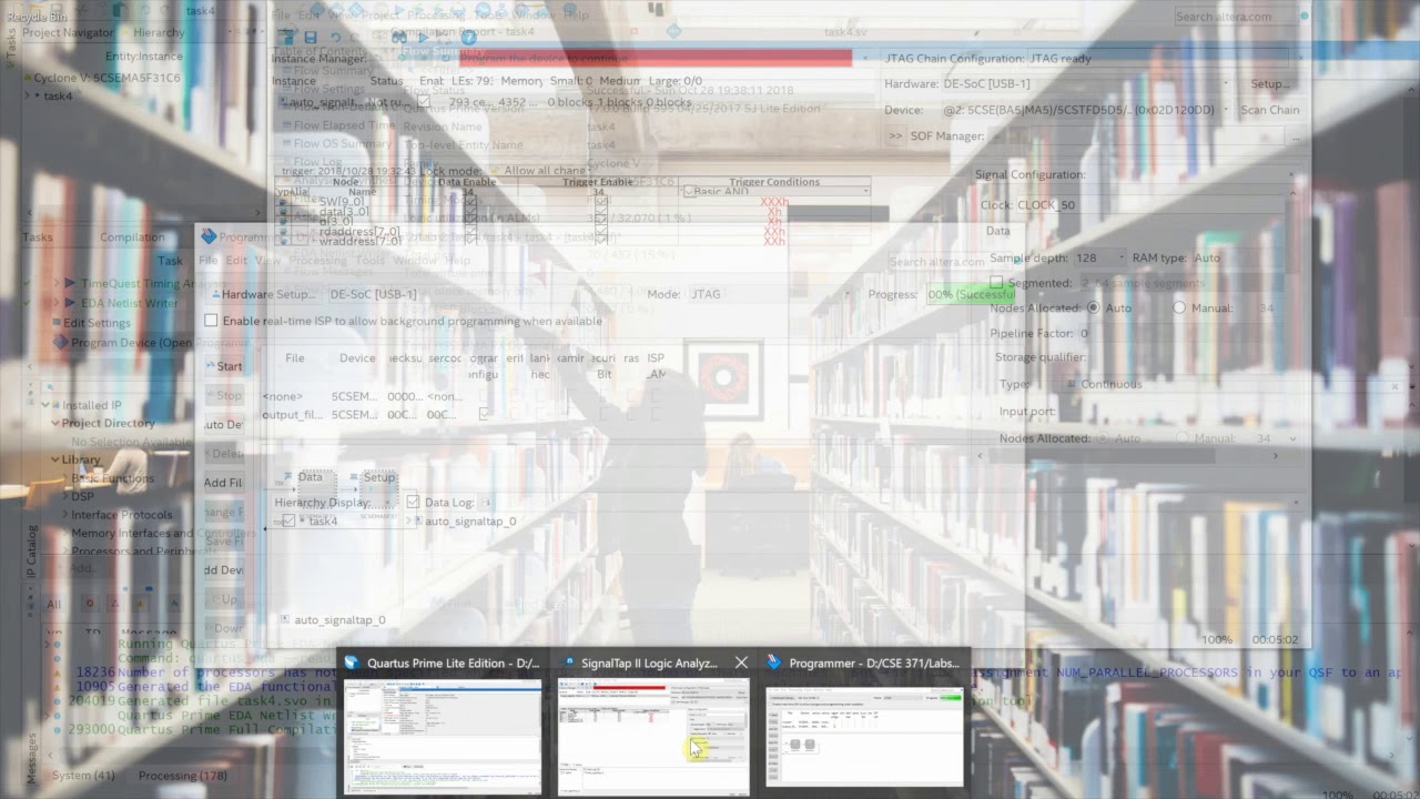 How To Use the SignalTap II Logic Analyzer Tool in Quartus Prime