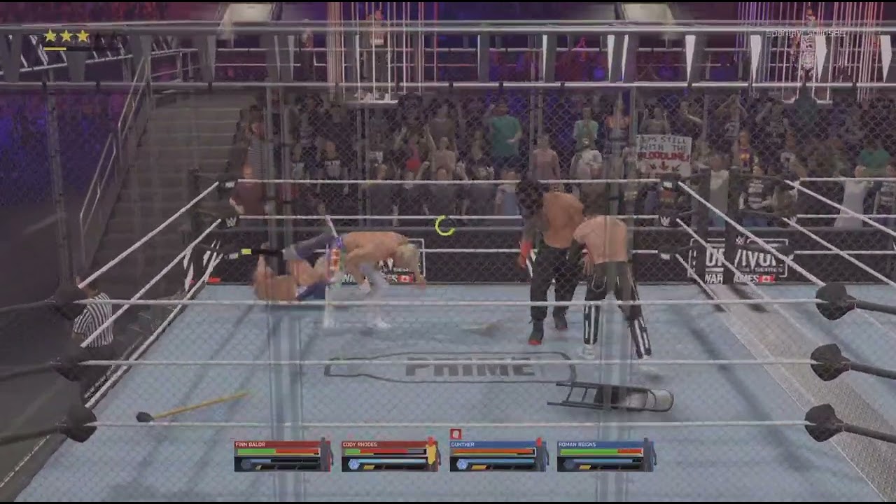 Cody Rhodes jimmy uso jey uso finn balor v roman reigns penta damian priest gunter