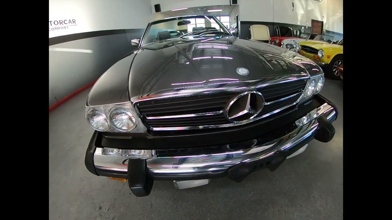 1983 Anthracite Grey Mercedes-Benz 380SL