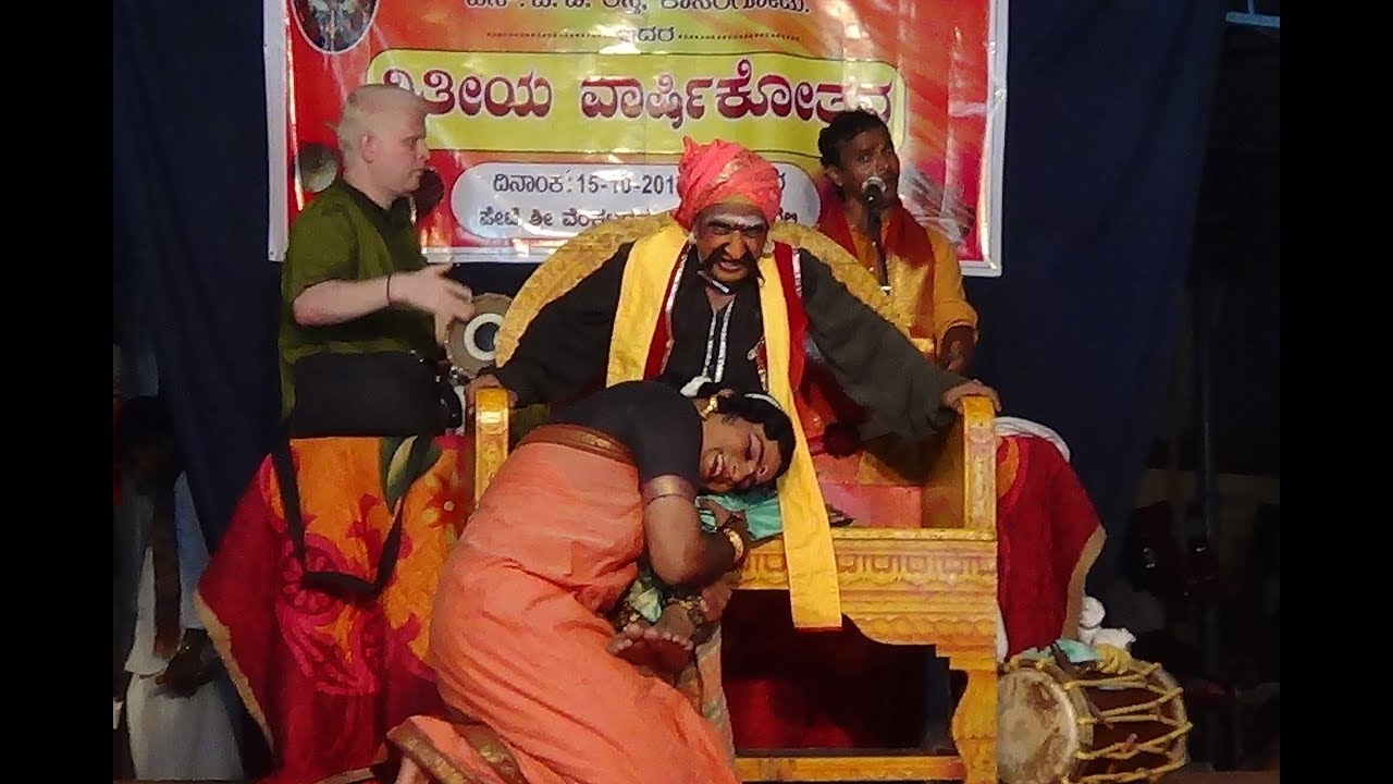 Yakshagana -- Manishada - 1 -  Ballamanja - Bagamandala - Sandeep j Shetty - Tulu - Hasya