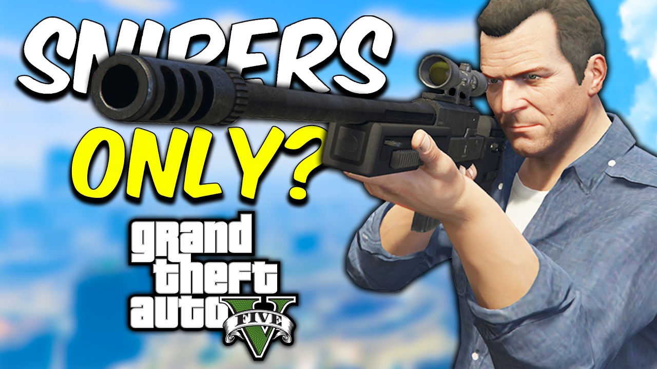 Can You Complete GTA 5 Sniper ONLY?
