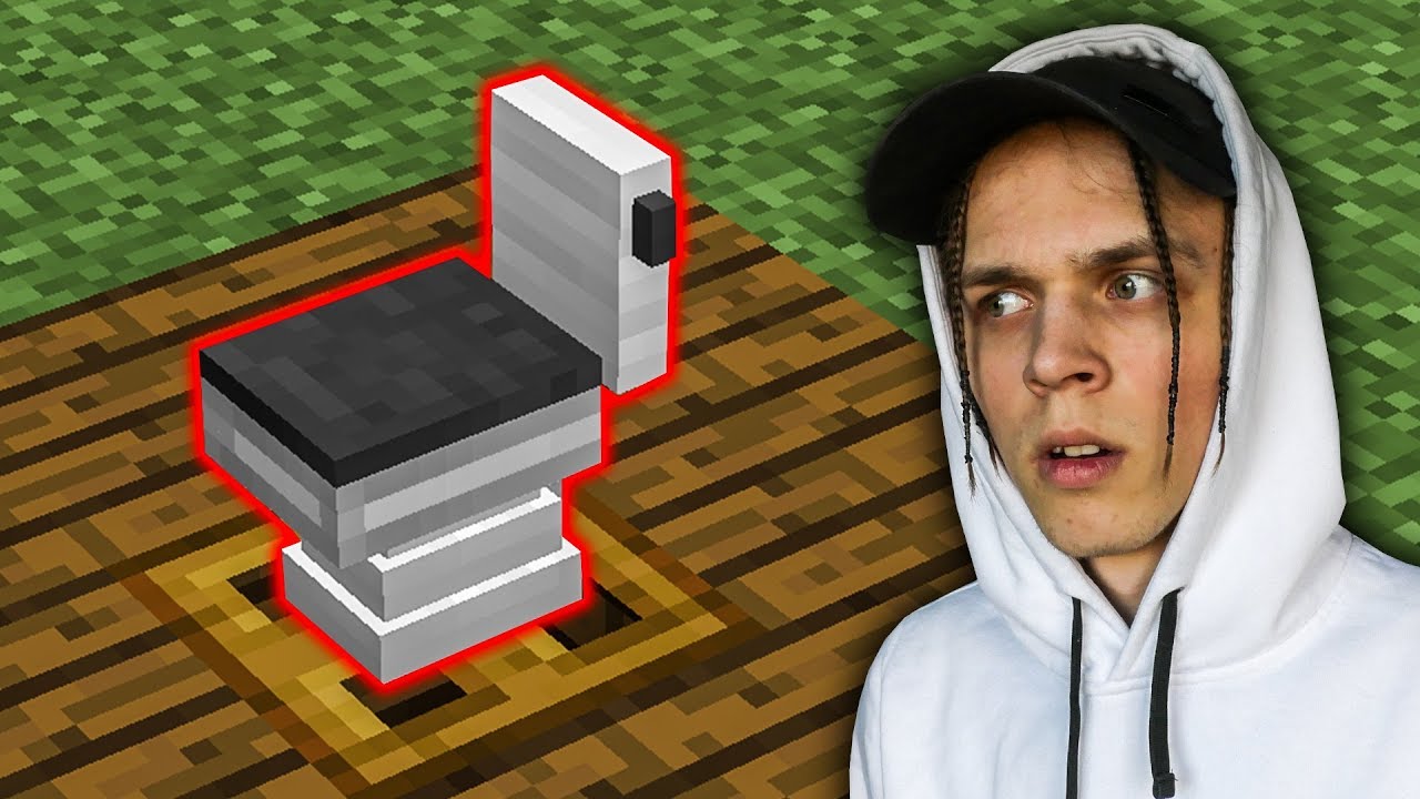 TAJNE PRZEJŚCIE pod TOALETĄ w MINECRAFT!