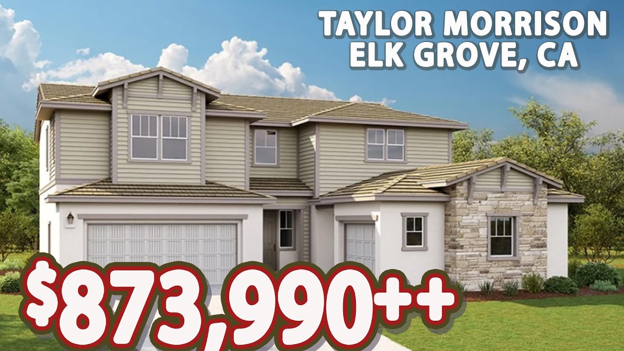 3446 sqft Sawyer-Sevilla at Medeira Meadows , Elk Grove CA by Taylor Morrison Sacramento Real Estate