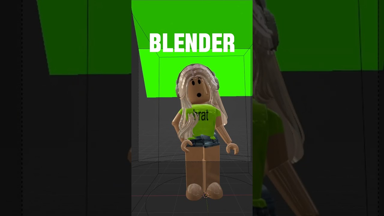 Making a subscriber a GFX! | #roblox #shorts #short #gfx #blender