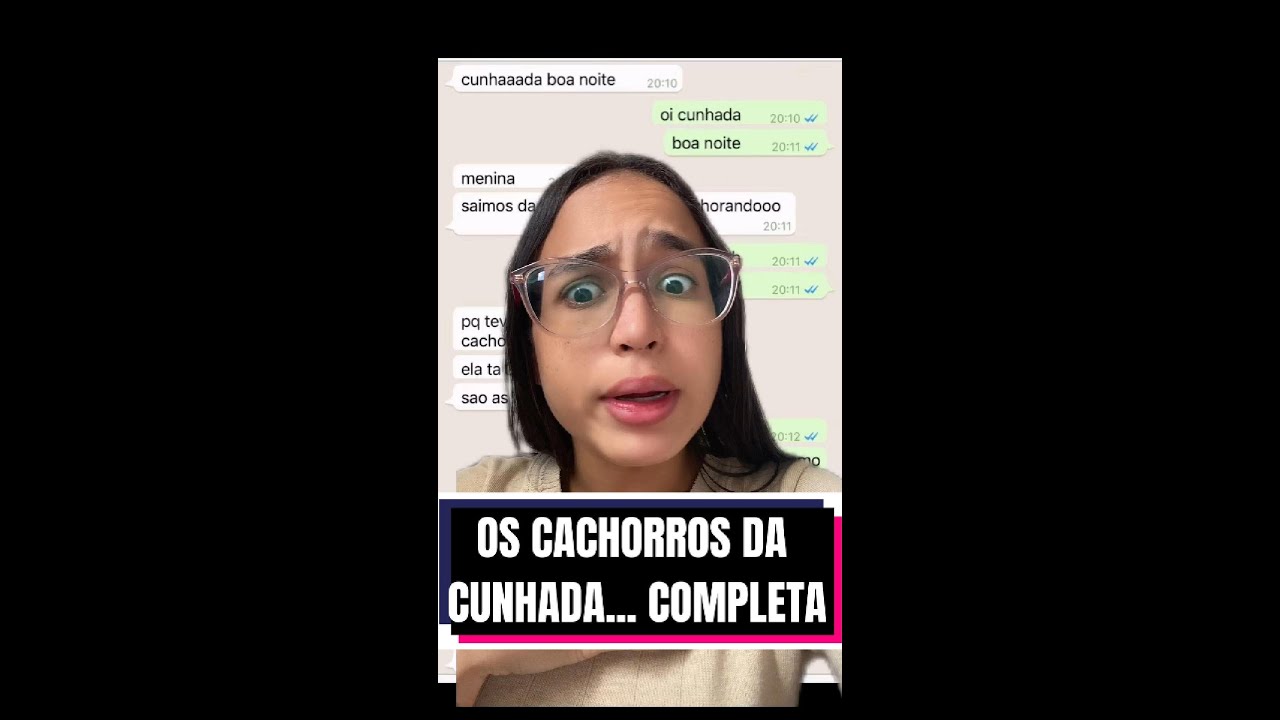 OS CACHORROS DA CUNHADA... HISTÓRIA COMPLETA