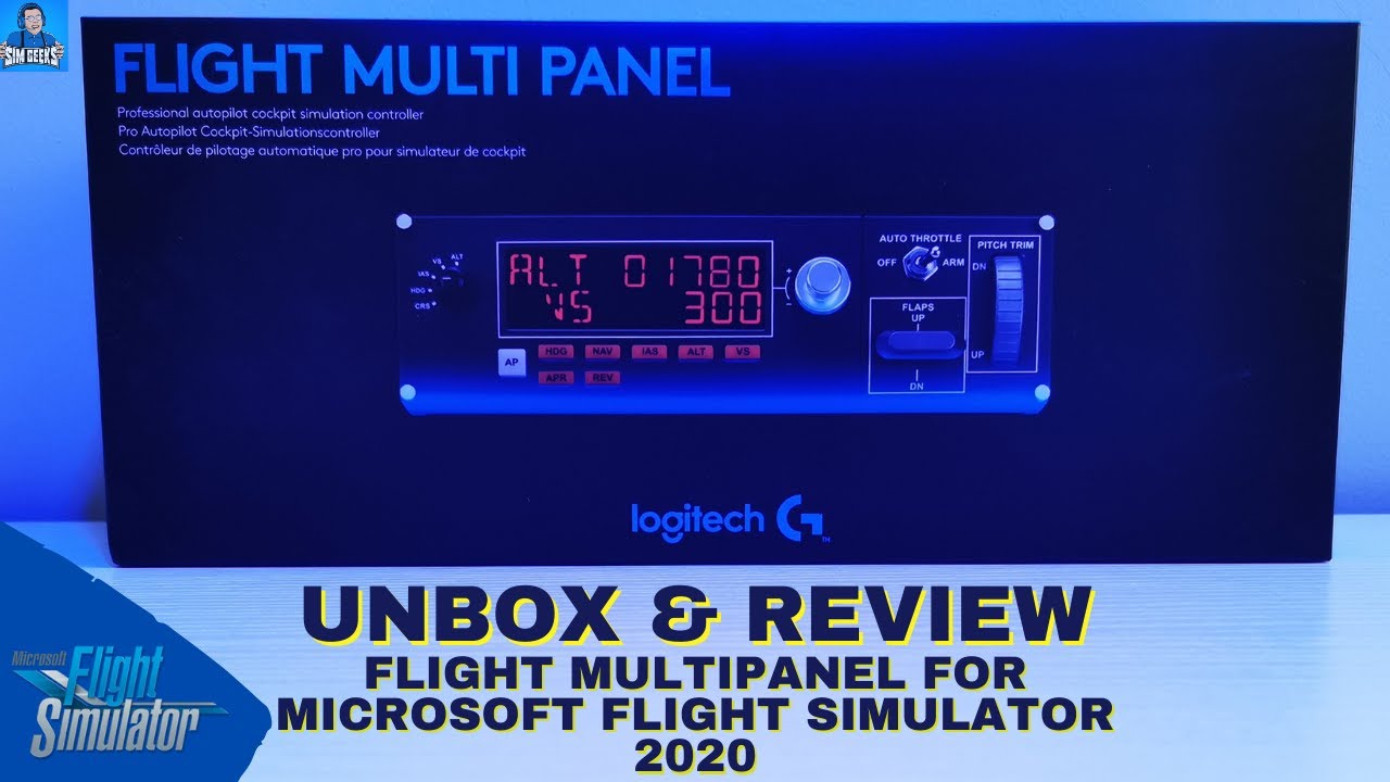 Flight Simulator 2020 Flight Multi Panel Review MUST HAVE!