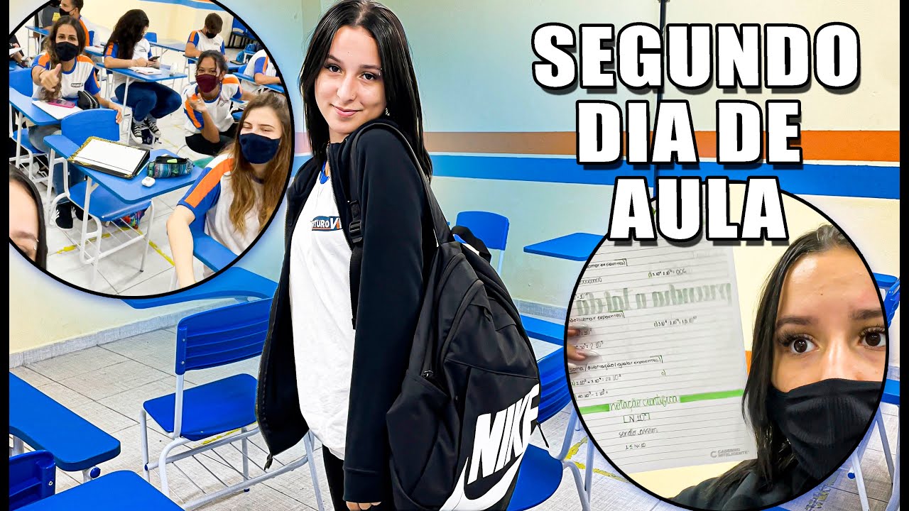 MEU SEGUNDO DIA DE AULA 2022 - TERCEIRO ANO DO ENSINO MÉDIO