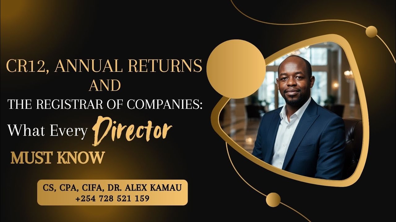 CR12, Annual Returns, and the Registrar of Companies: What Every Director Must Know