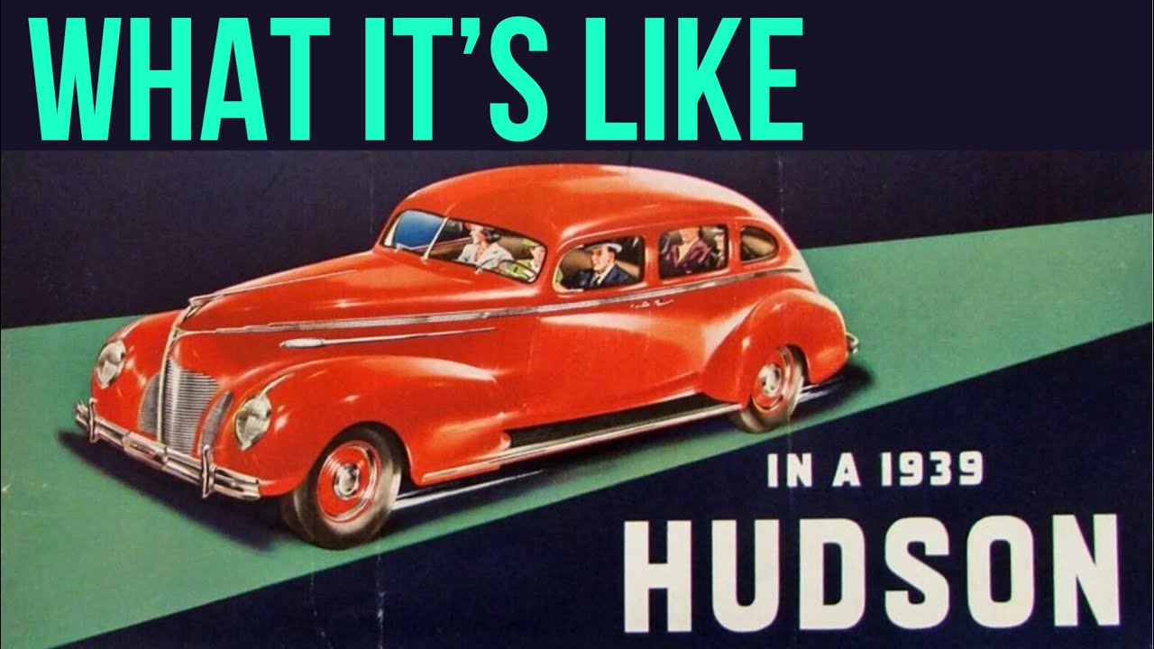 1939 Hudson country club eight, with one year wonder styling