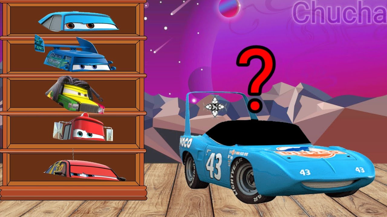CORRECTLY GUESS THE HEAD OF THE CAR LIGHTNING MCQUEEN!⚡Tebak gambar kepala petir McQueen!🧩