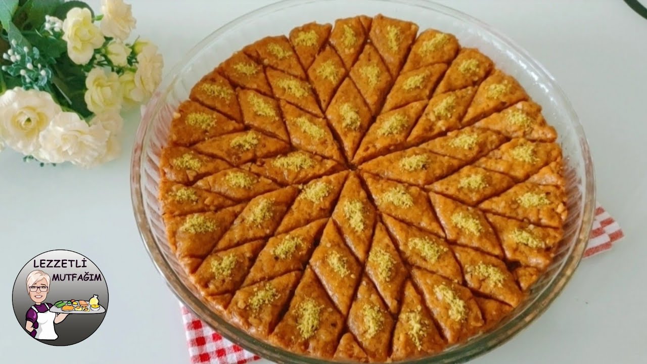 YALANCI BAKLAVA NASIL YAPILIR ❗Oklava Kullanmadan Pratik Baklava✔️ Açamıyorum Diye Üzülmeyin.