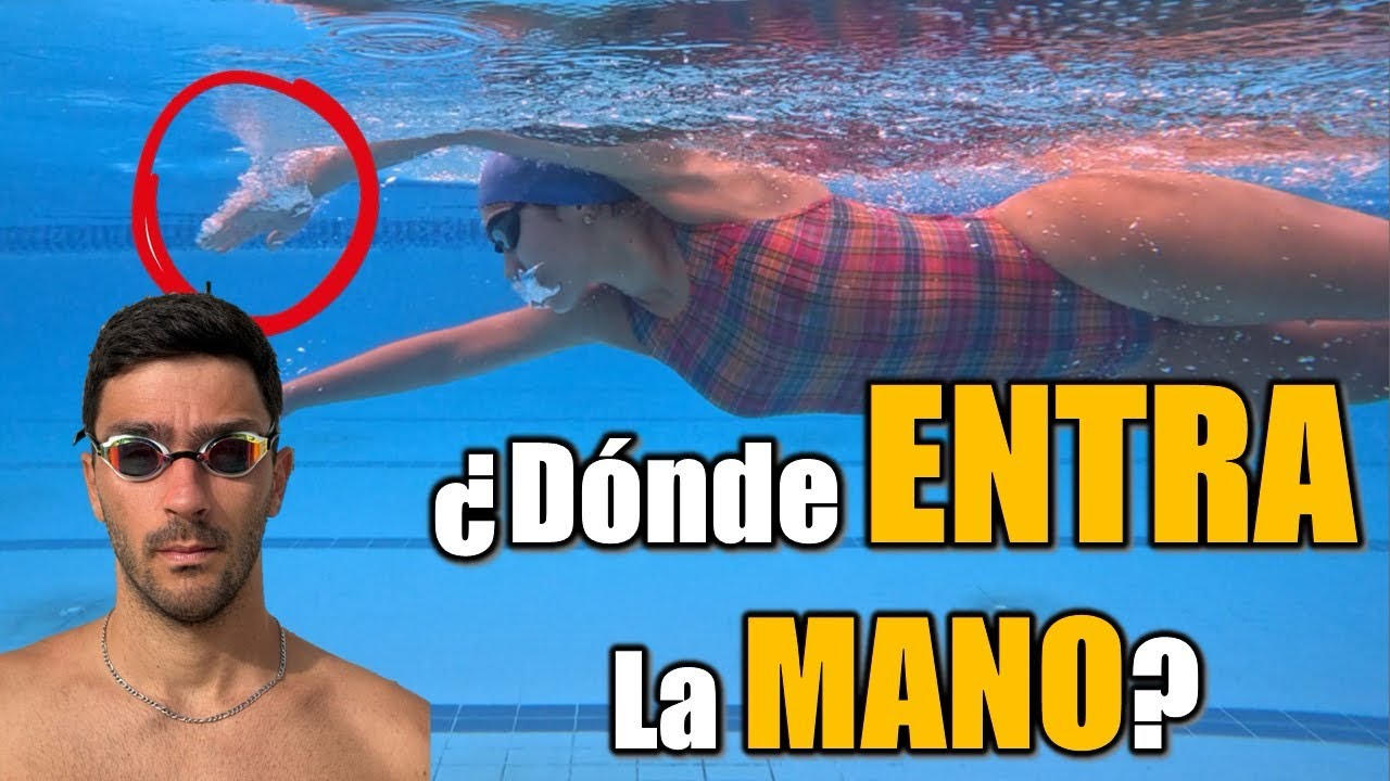 Fase de ENTRADA en el NADO a CROL | Como nadar fluido