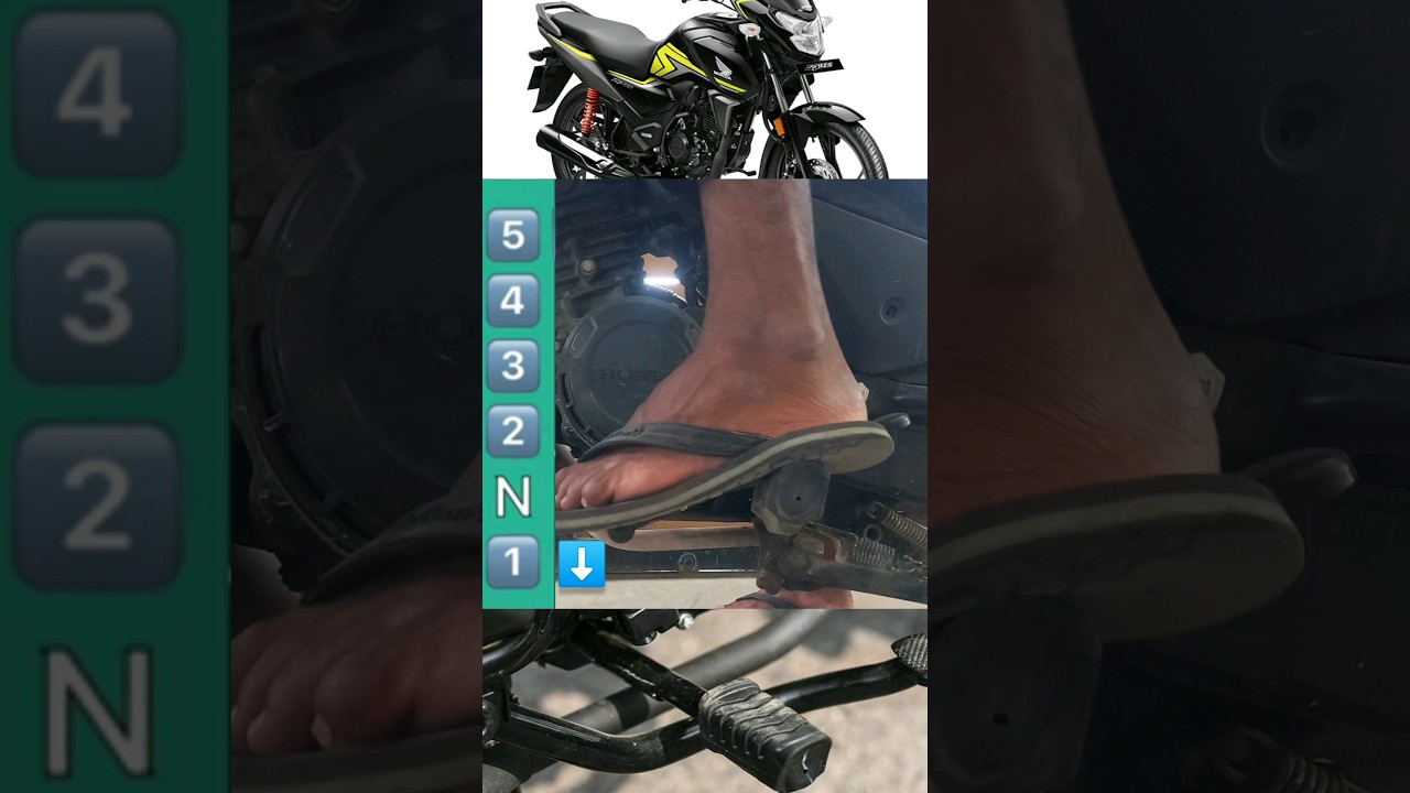 Honda Sp 125 gear shifting method || #shorts #trendingshorts #viral