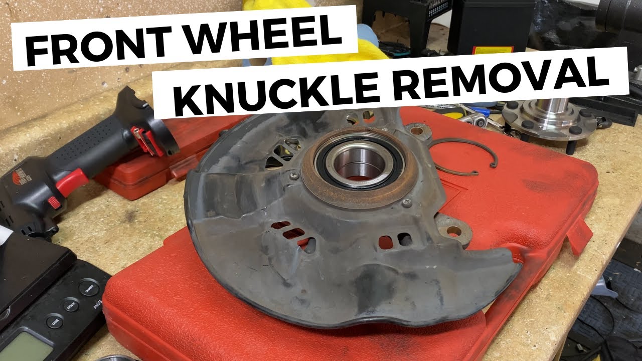Front Wheel Knuckle Removal | Honda S2000