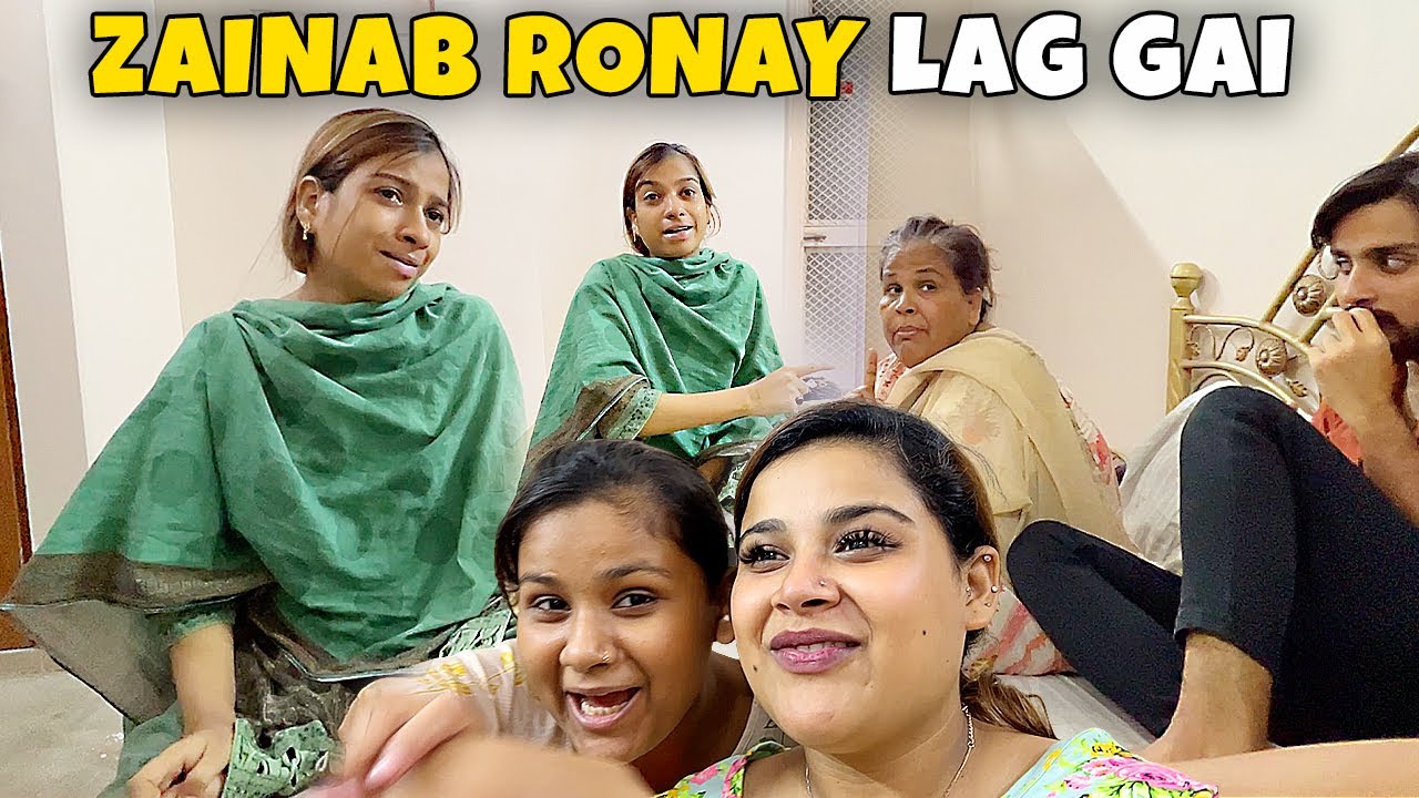 Zainab Apni Ami Ko Yad Kar Kay Ro Parhi 😥 baby name reveals 😮