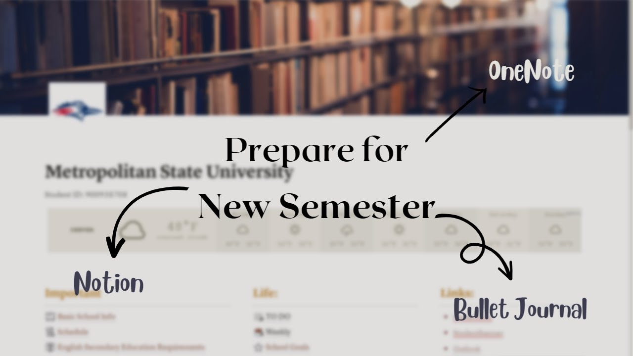 Prepare for a New Semester-Spring 2023