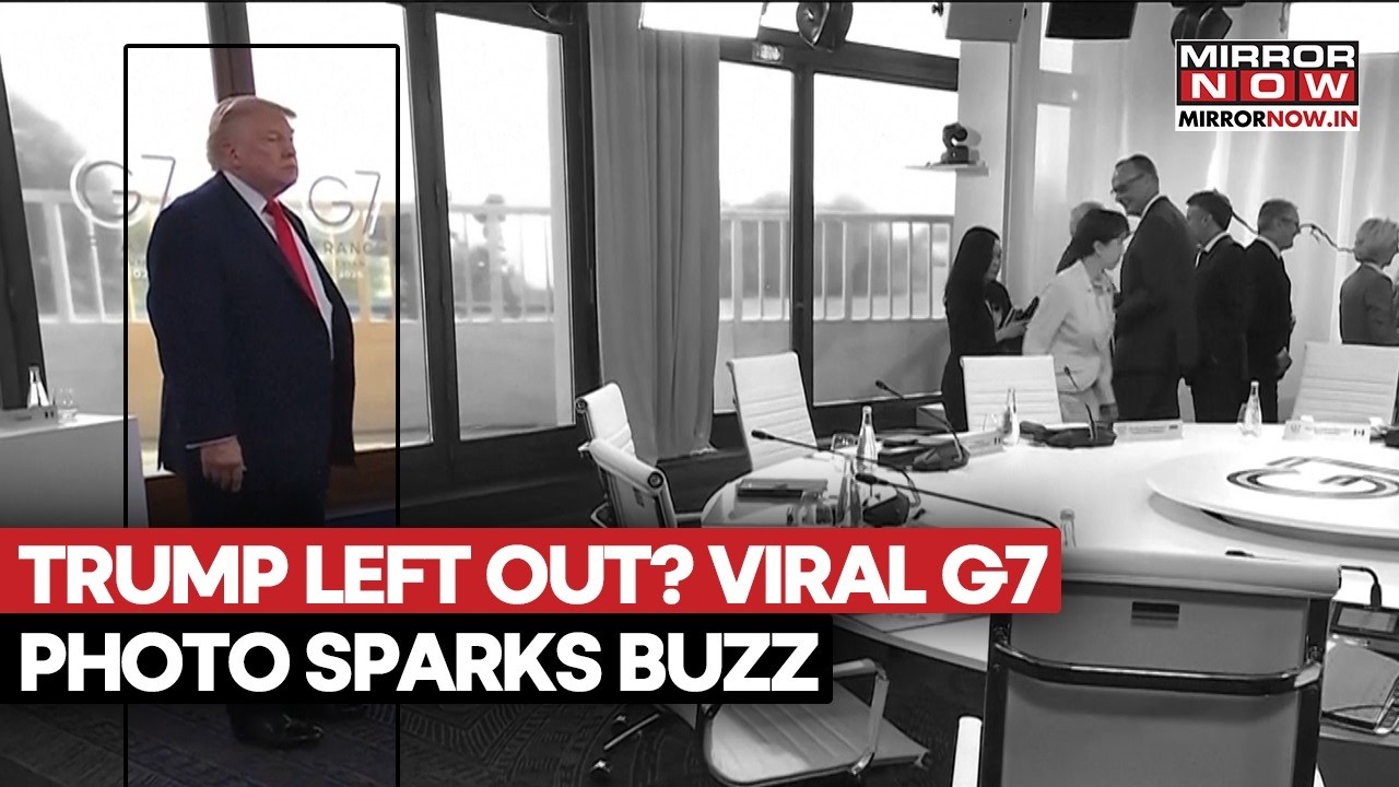 Trump Standing Alone at G7? Viral Image Ignites Global Debate And Online Speculation | WATCH