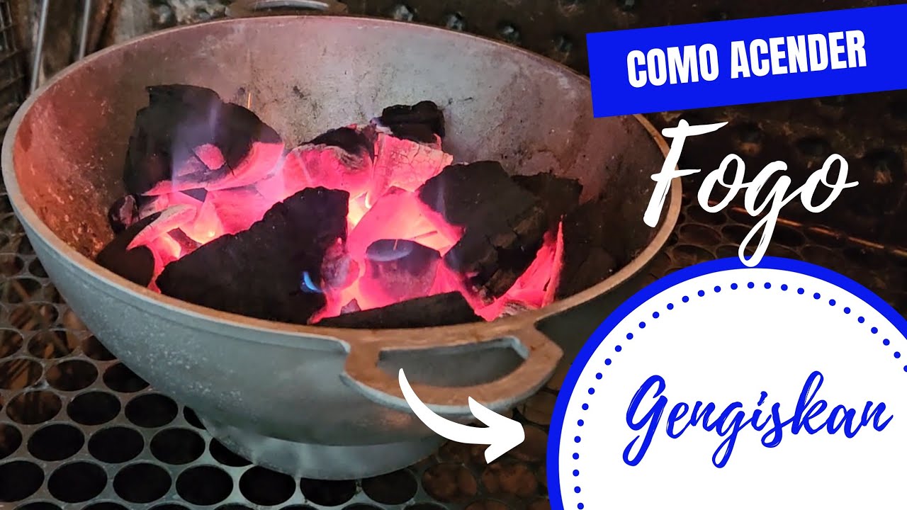 Como Acender Fogo na Churrasqueira Gengiskan
