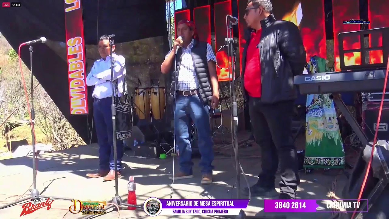 GRUPO BRANLY Y ORQUESTA DE MARTIN, CHICUA PRIMERO, FAMILIA SIY TZOC