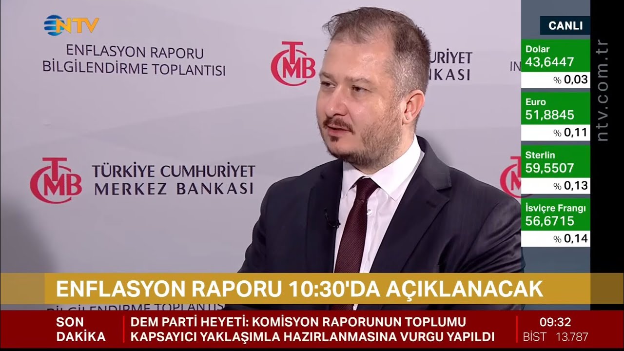 NTV | TCMB Enflasyon Raporu 2026-I Sunumu | Murat Caner (12.02.2026)