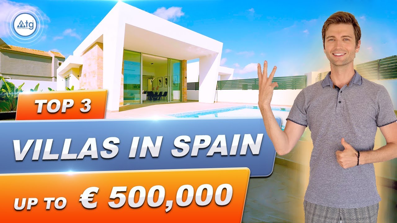 🏡 TOP 3 Villas in Spain up to € 500,000. Choose Best Property in Spain. Best Villa Tour in Spain.