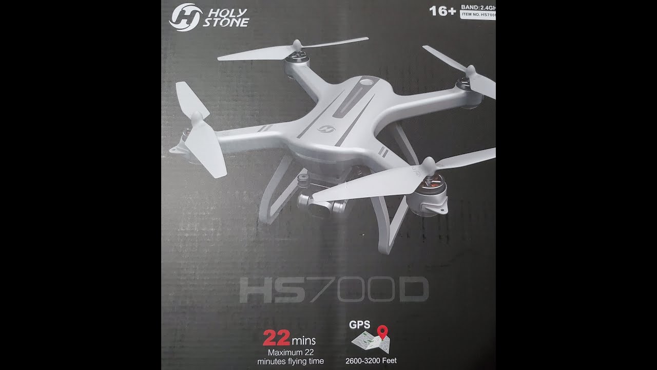 Holy Stone HS700D Drone: First Flight. Great beginners drone