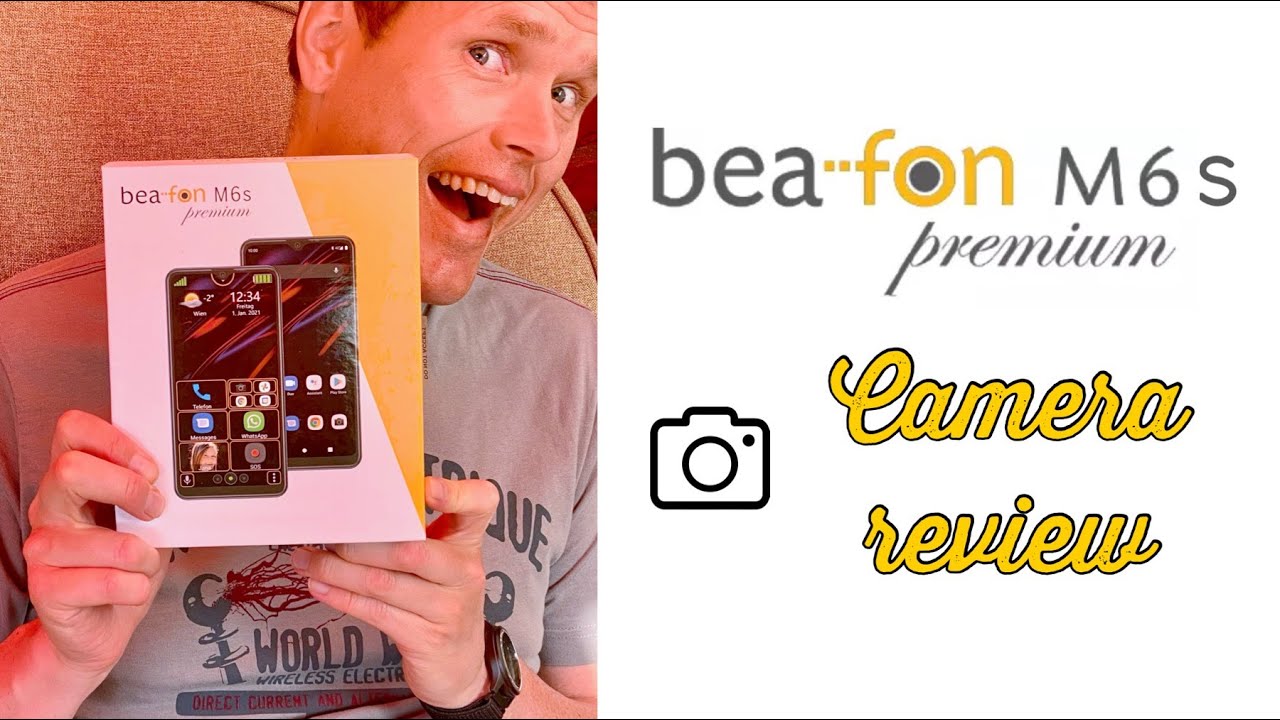 BeaFon M6s premium senior phone camera review