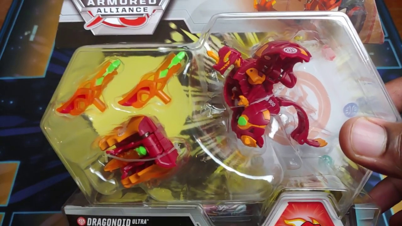 BAKUGAN ARMORED ALLIANCE PYRUS DRAGONOID ULTRA AND MAGMA BLASTER UNBOXING!
