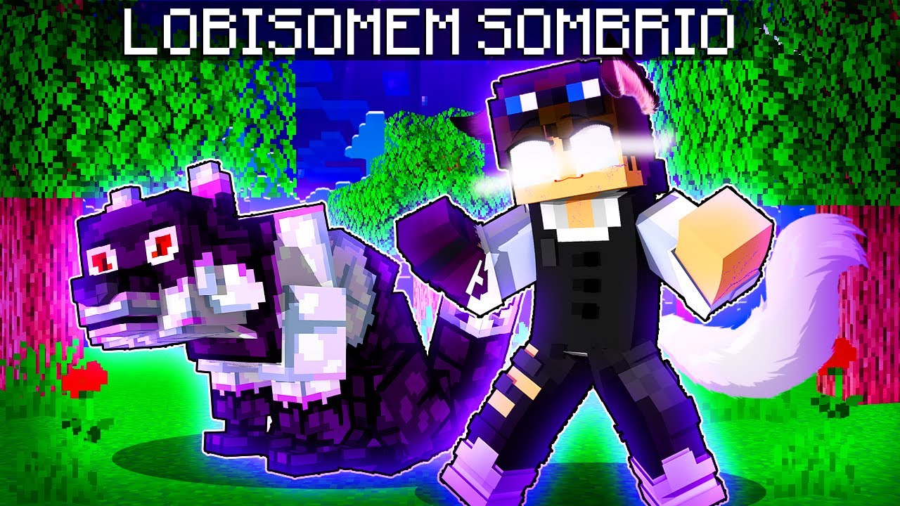 A história do PRIMEIRO LOBO SOMBRIO no Minecraft!