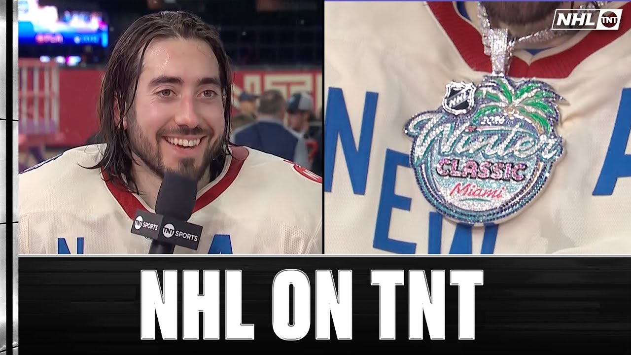 Mika Zibanejad's Winter Classic Hat Trick Earned Him an INSANE MVP Chain 😮‍💨🔥