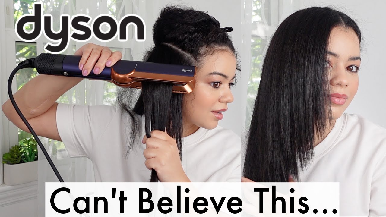 DYSON AIRSTRAIT ON CURLY HAIR - NOT SPONSORED!