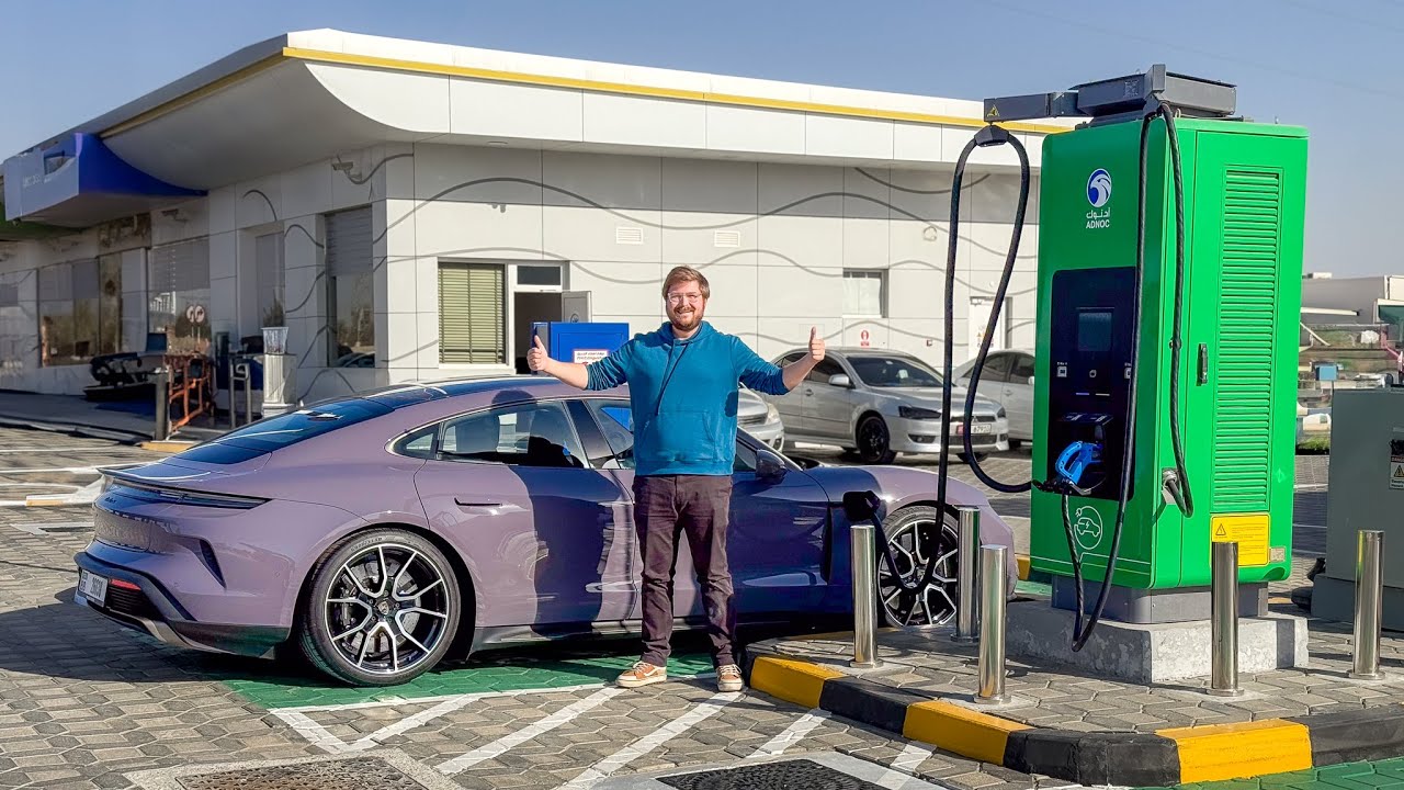 Porsche Taycan Road Trip Around The UAE!