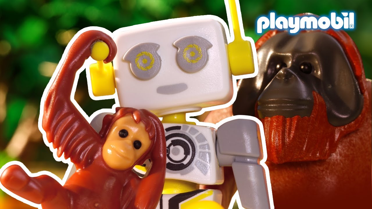 Wie intelligent sind Affen? 🌋ROBert erklärt | PLAYMOBIL Kinderfilm