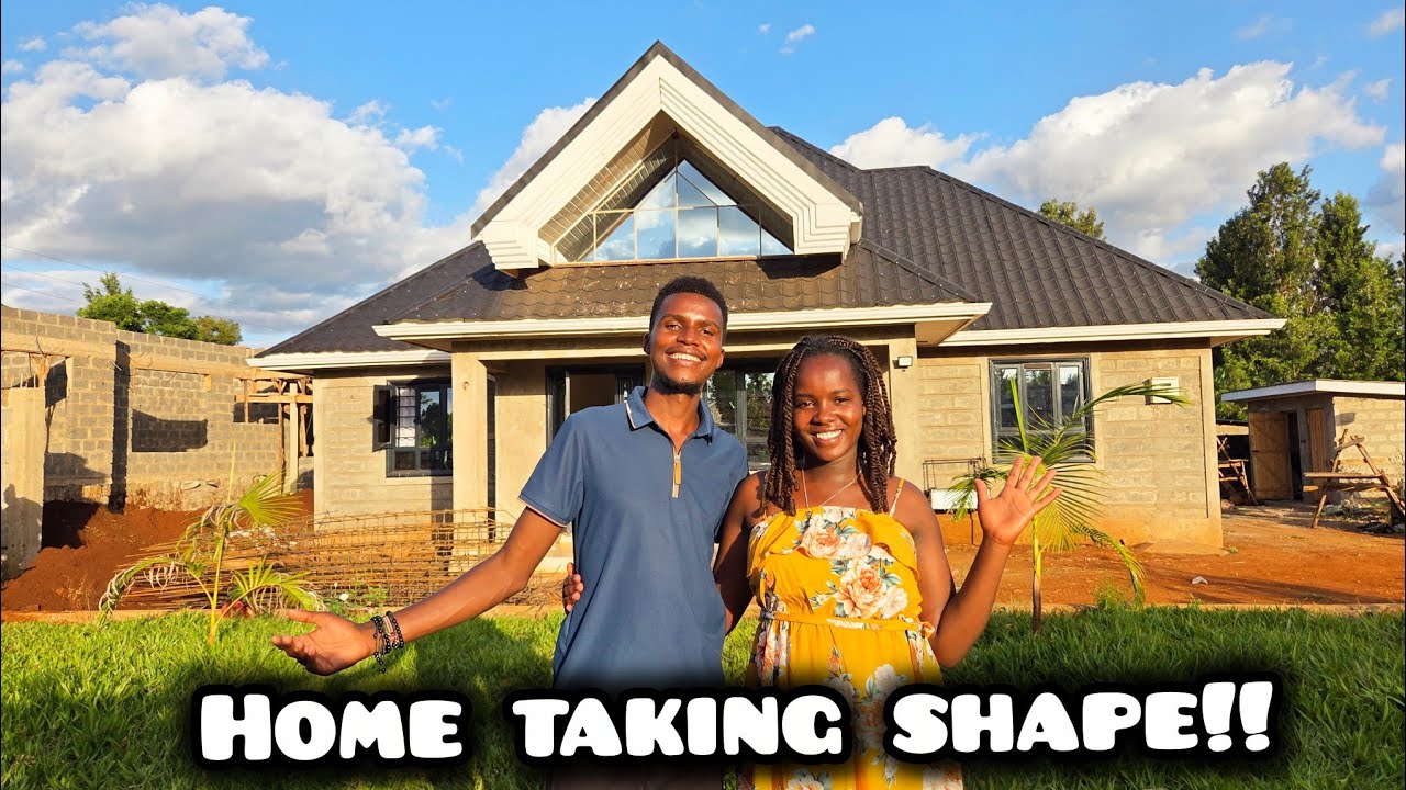 OMG 🙏 Dream Home Progress 🏡❤️ | The Perimeter Wall Is Changing Everything | Painting Our Gate 😱