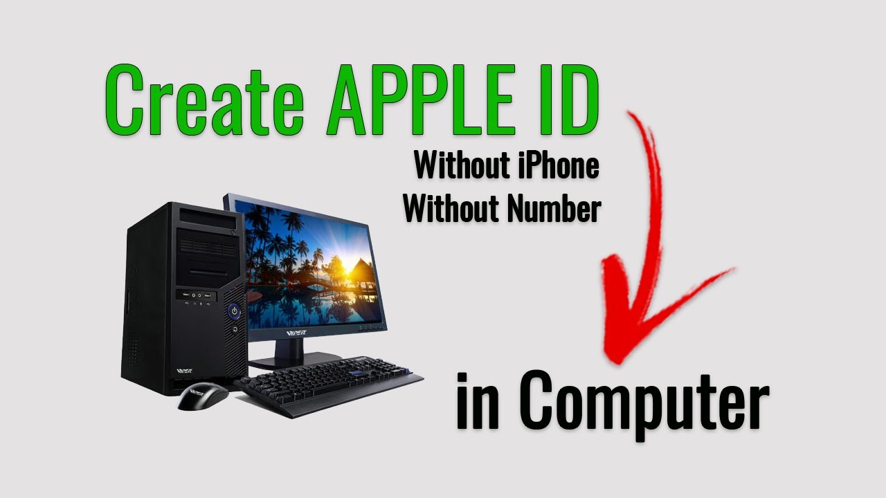 How to Create Apple ID on PC/Website (No iPhone or Number) | 2025