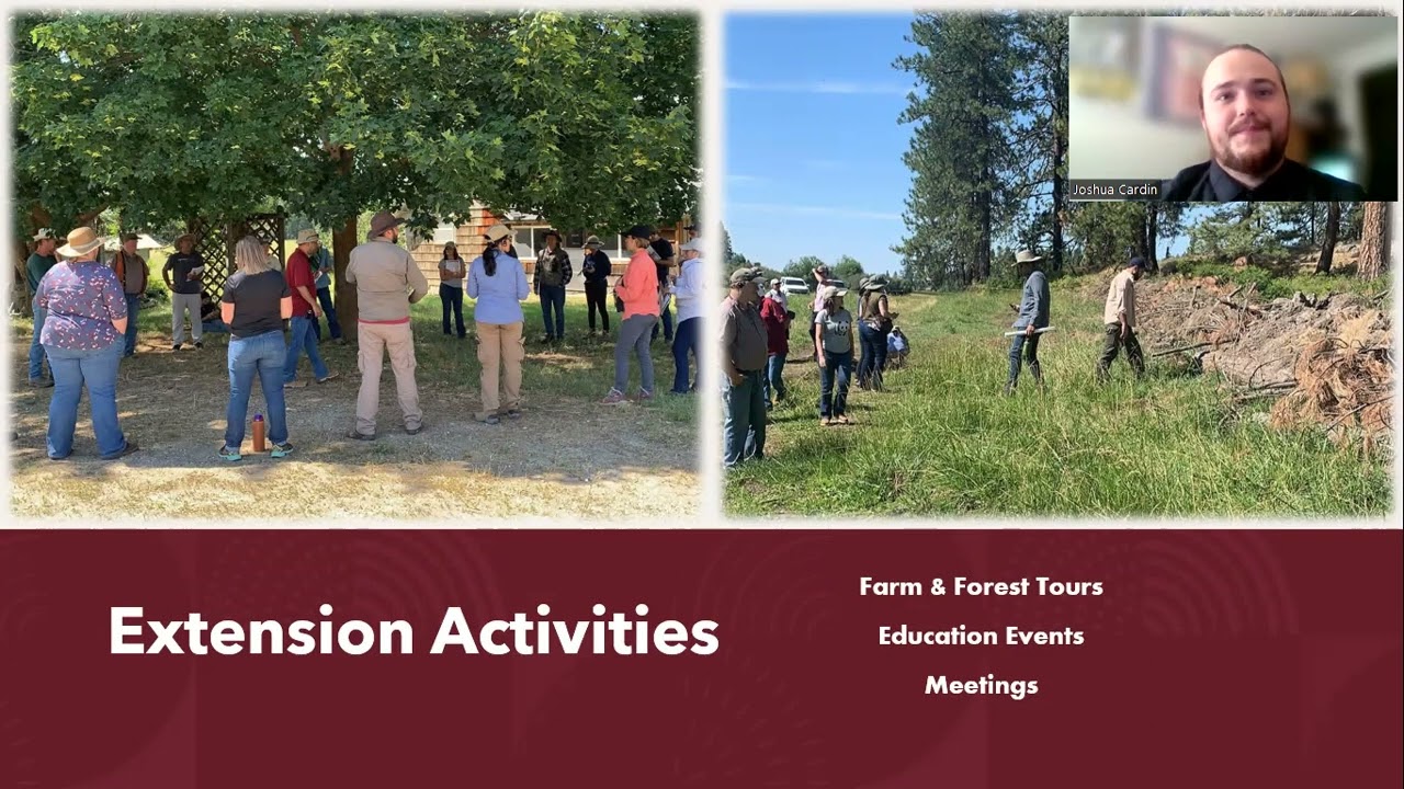 My Experience as a WSU Forestry Extension Intern.