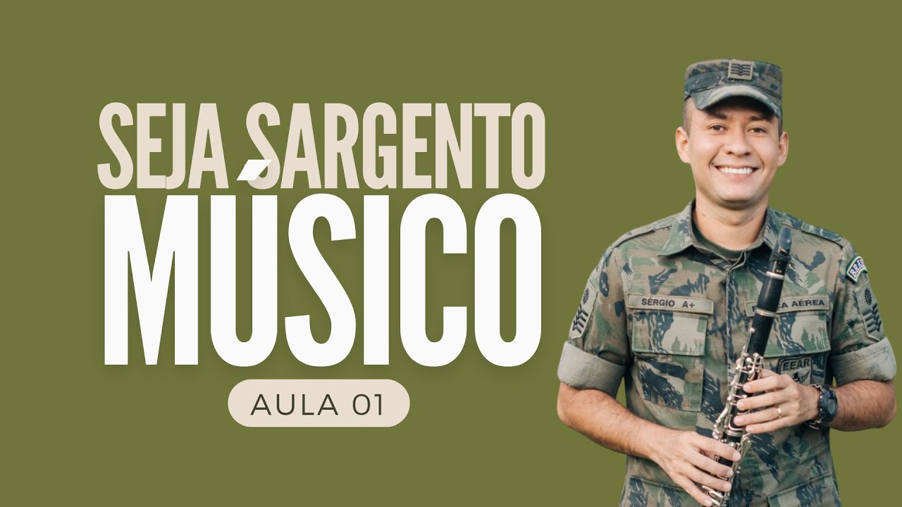 AULA 1 | BENEFÍCIOS DA CARREIRA E ETAPAS DOS CONCURSOS | COMO SE TORNAR UM MÚSICO MILITAR