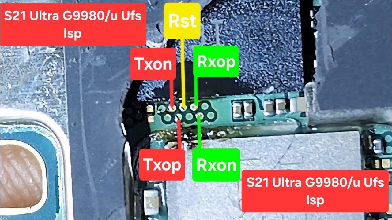 S21 ultra 5g G9980/U Frp Reactivation Lock bypass EasyJtag isp 